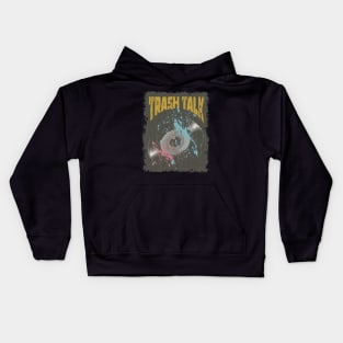 Trash Talk Vintage Vynil Kids Hoodie